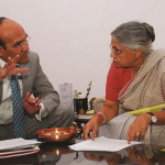 jk jain, jayant kumar jain, jk jain with sheila dixit, lmj international, lmj group